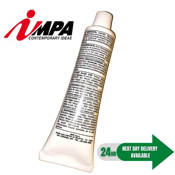 IMPA White Hardener Paste 2x 40 gr. For Car Body, Wood, Plastic, Resin Fillers - Image 2