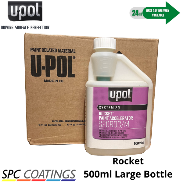 U-POL Rocket Paint Accelerator - System 20 - 500ml UPOL S20ROC - Image 4
