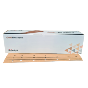 Sunmight Gold Sanding Strips (P40-P320) 70x420mm Long Strips 14 Holes 50pcs/box