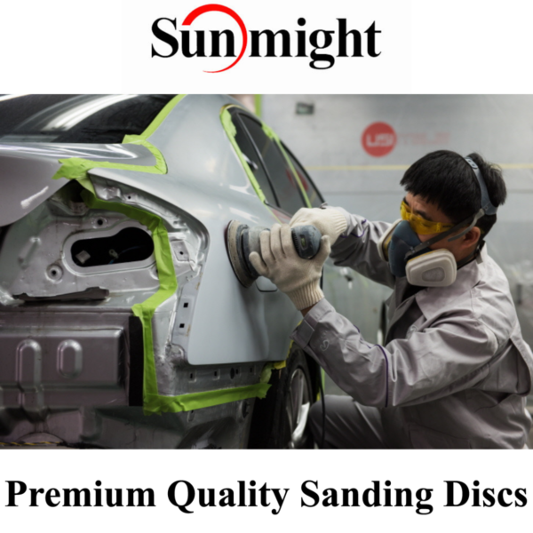 Sunmight Gold DA Sanding Discs 9 Holes 125mm 5" - Image 6