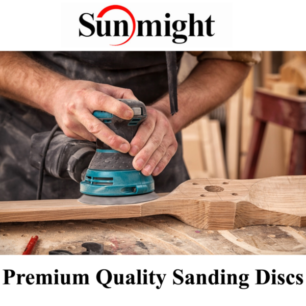 Sunmight Gold DA Sanding Discs 9 Holes 125mm 5" - Image 5