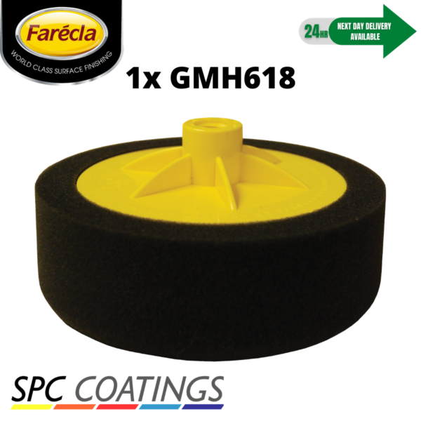 Polishing Head Black GMOP Farecla GMH618 Standard Finishing MOP FOAM / 150mm - Image 4