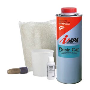 Fibreglass Resin Repair Kit, Glass Fibre Strong Bridging Kit from Impa 750ML + HARDENER