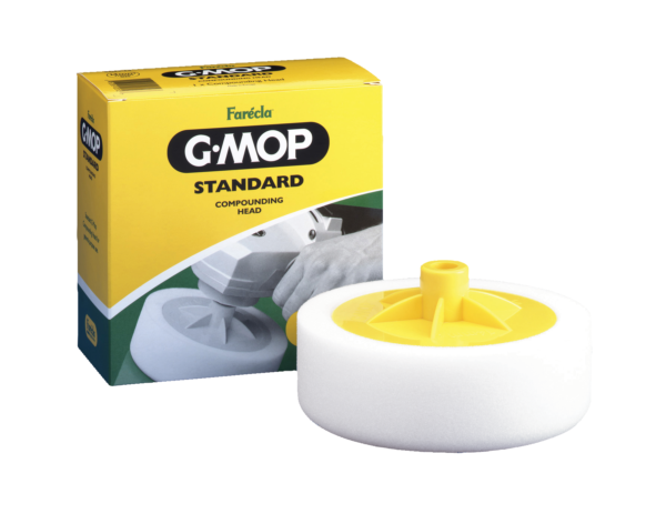 White Compounding MOP HEAD GMOP SGM-14 Standard Compounding Head 6" / 150mm 14mm Thread