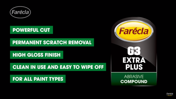 G3 Extra Plus E124 Farecla Abrasive Compound / Paste / Polish / Car Paint restoration 1L / Scratch Removal Compound - Image 5