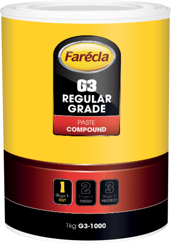 G3 1000 Farecla Regular Rubbing Abrasive Compound / Cutting Paste 1kg CAR Polish / Scratch Removal Paste