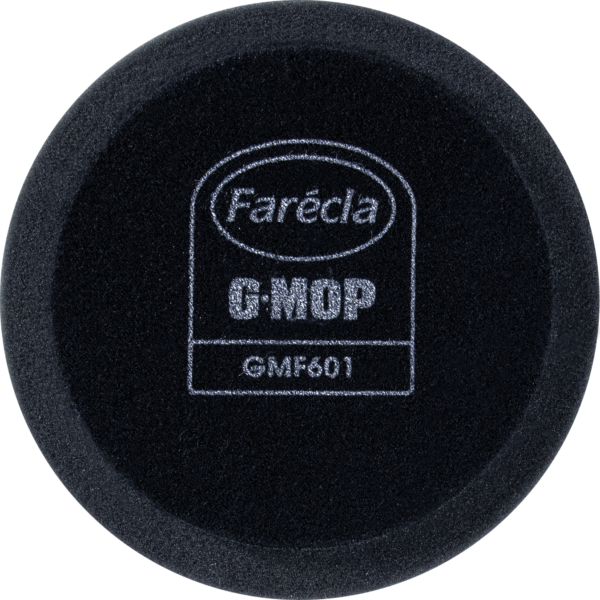 G-MOP 6" BLACK HOOK & LOOP FINISHING FOAM PAD Polishing Pad (2 PACK) - GMF601