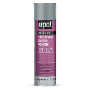Plastic Primer Aerosol 450ml UPOL Clear Fast Drying 1k U-POL S2003/AL