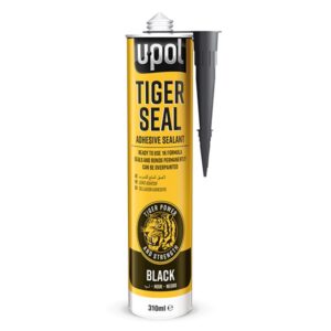 U-POL Tiger seal Black PU Adhesive & Sealant 310ML UPOL