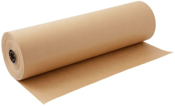Masking Paper Roll Brown 18" 45cm 450mm x 200m Spray Paint Sheeting Paint Absorbent