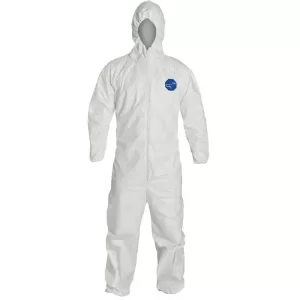 Tyvek Overall / Coveralls by Tyvek 500 Xpert Hooded Disposable Suit S - M - L - XL