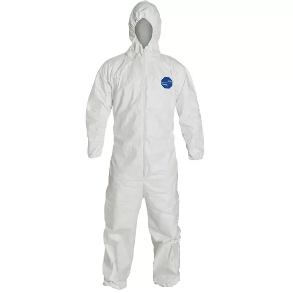 Tyvek Overall / Coveralls by Tyvek 500 Xpert Hooded Disposable Suit S - M - L - XL