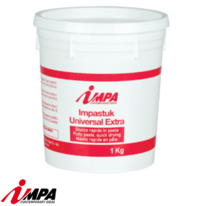 Universal Filler Putty Paste, Quick Drying for Wood, Walls & Plasterboard 1K FILLER IMPA