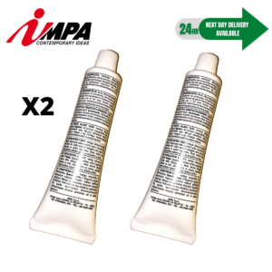 White Hardener TUBE Paste For Car Body, 2K Wood, Plastic, Resin Fillers 3X 50g IMPA
