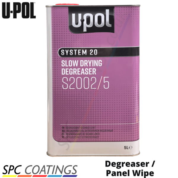 Solvent Degreaser Panel Wipe Fast/Slow S2001 & S2002 from U-POL
