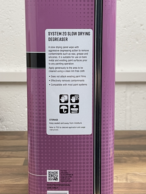 Solvent Degreaser Panel Wipe Fast/Slow S2001 & S2002 from U-POL - Image 3