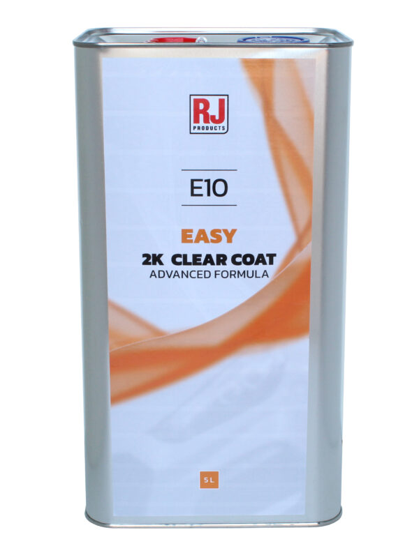 2K Clear Coat KIT Automotive Refinish Quality LACQUER E10 MS EASY 2K + FAST HARDENER RJ PRODUCTS - Image 5