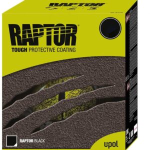 RAPTOR BLACK UPOL 4L KIT Bed Liner TOUGH COATING U-POL NEW