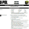 RAPTOR TINTABLE UPOL 4L KIT + SCHUTZ SPRAY GUN Bed Liner TOUGH COATING U-POL NEW - Image 7