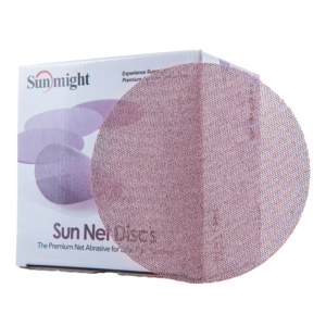 SUNMIGHT NET SANDING DISCS 150 mm (BOX 50 PCS) HOOK & LOOP GRIP P80-P500 GRIT