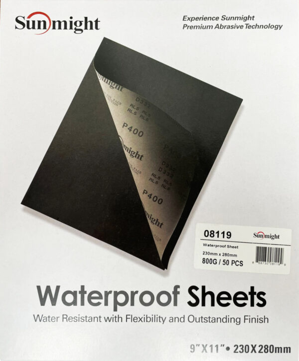 Sunmight Wet & Dry - Waterproof Sheets 50pcs / pack P400-P3000
