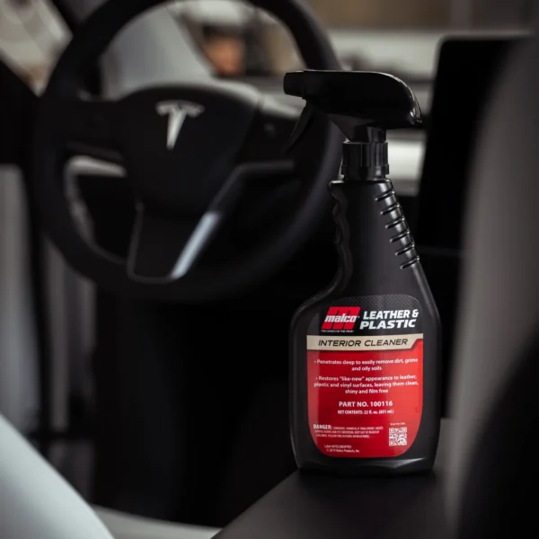 Malco Leather & Plastic Cleaner 651ml 100116 POWERFUL - Removes OIL DIRT & GRIME - Image 5