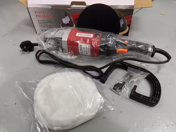 Electric Polisher 1200w 180mm M14 Power Wax Polishing Car Buffing Polish Machine - Image 5