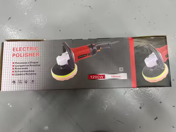 Electric Polisher 1200w 180mm M14 Power Wax Polishing Car Buffing Polish Machine - Image 6