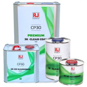 2K Clear Coat KIT Automotive Refinish Quality LACQUER CP30 PREMIUM 2K + FAST HARDENER RJ PRODUCTS