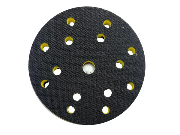 BACKING PAD YELLOW 150MM 15/H Hook & Loop RJ - Image 3