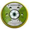 BACKING PAD YELLOW 150MM 15/H Hook & Loop RJ