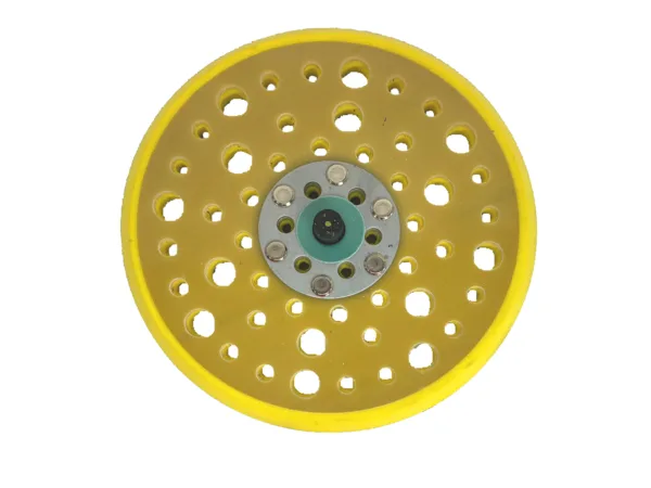 BACKING PAD Yellow 150MM 54/H Hook & Loop RJ